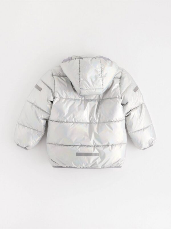 Glossy padded jacket - 3000708-2548