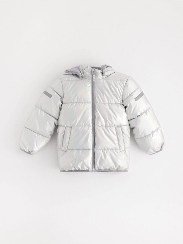 Glossy padded jacket - 3000708-2548