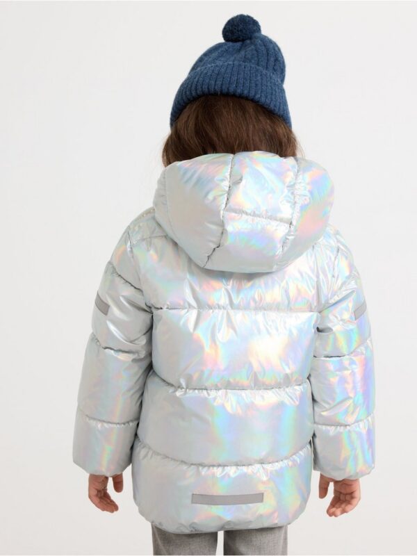 Glossy padded jacket - 3000708-2548