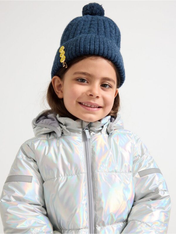 Glossy padded jacket - 3000708-2548