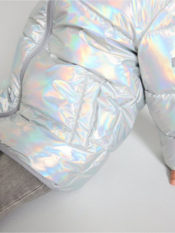 Glossy padded jacket - 3000708-2548