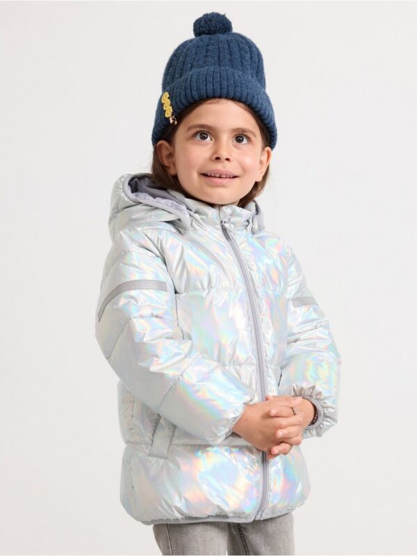 Glossy padded jacket - 3000708-2548