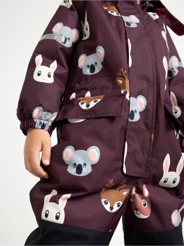 Padded waterproof snowsuit - 3000724-7268