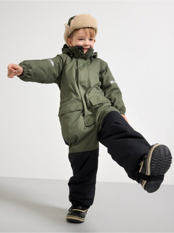 Padded waterproof snowsuit - 3000724-7431