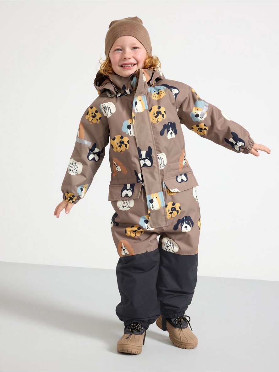 Skafander – Padded waterproof snowsuit