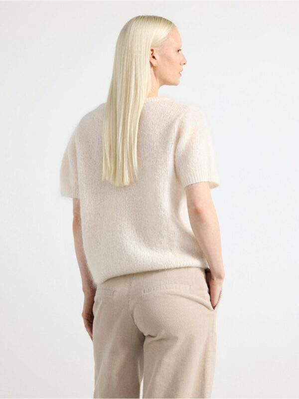 Knitted top in mohair blend - 3001302-1480