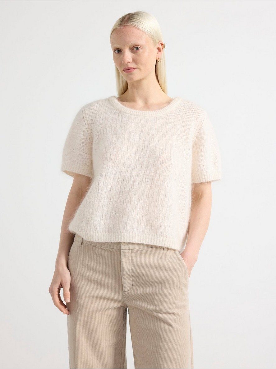 Dzemper – Knitted top in mohair blend