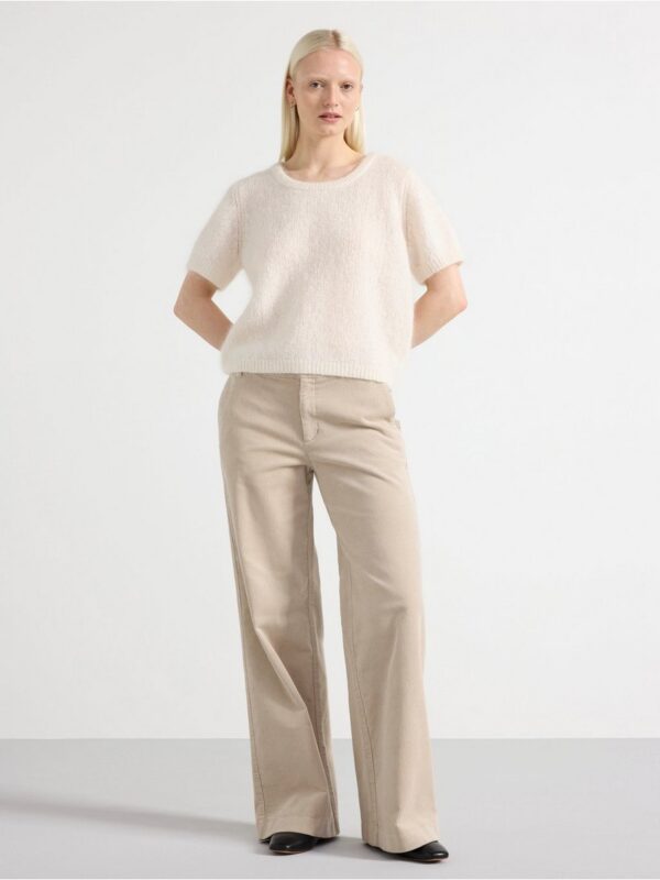 Knitted top in mohair blend - 3001302-1480