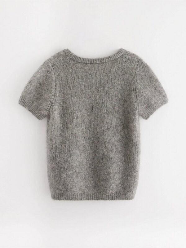 Knitted top in mohair blend - 3001302-9803