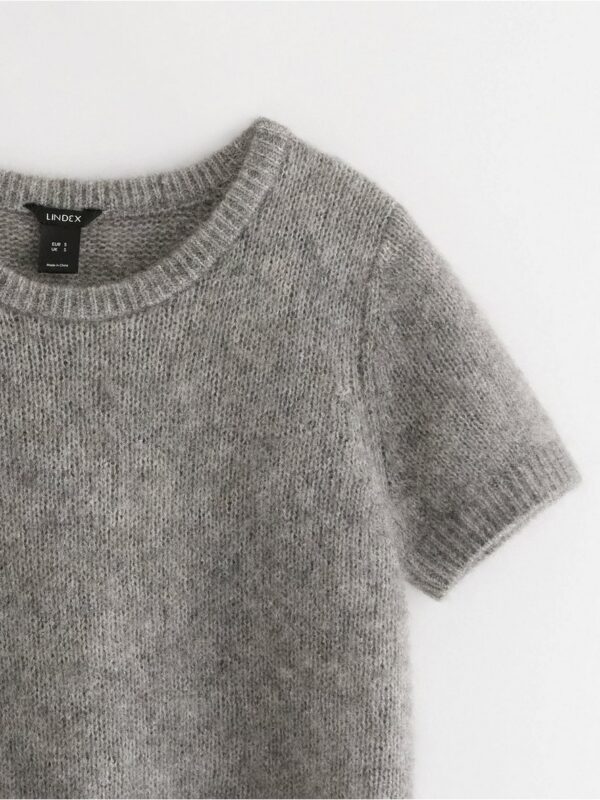 Knitted top in mohair blend - 3001302-9803