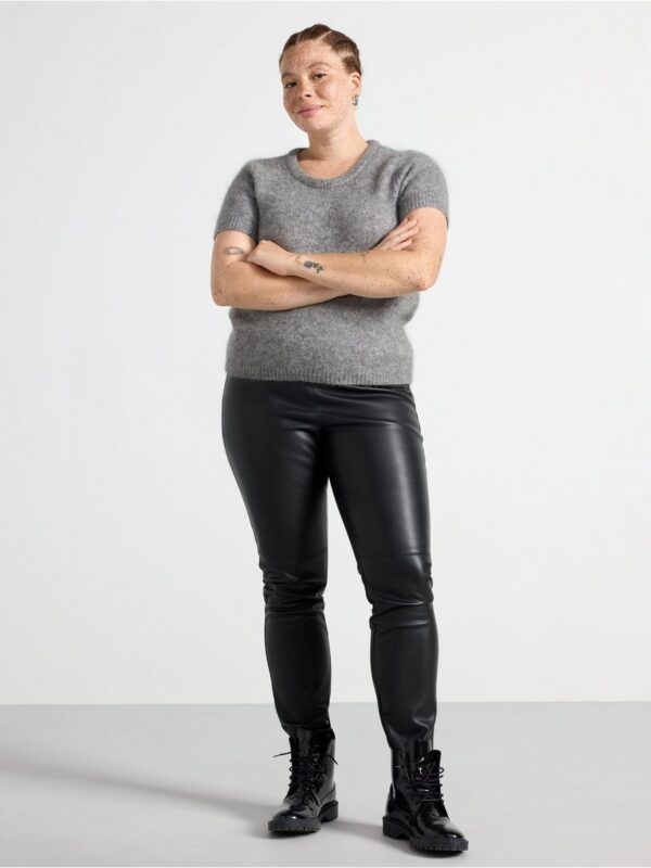 Knitted top in mohair blend - 3001302-9803