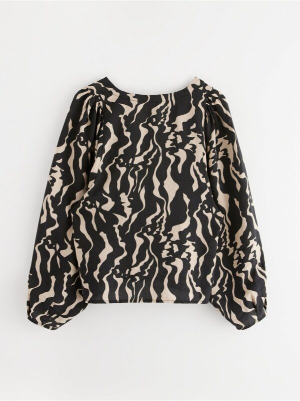 Long-sleeved blouse - 3001527-4939