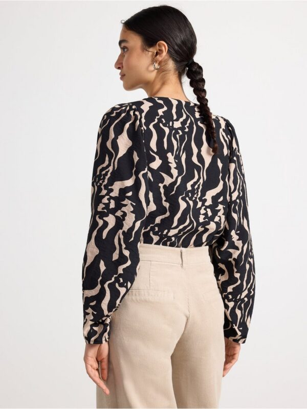 Long-sleeved blouse - 3001527-4939