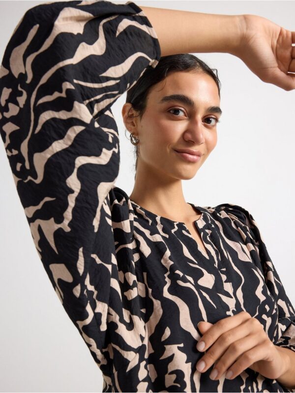Long-sleeved blouse - 3001527-4939