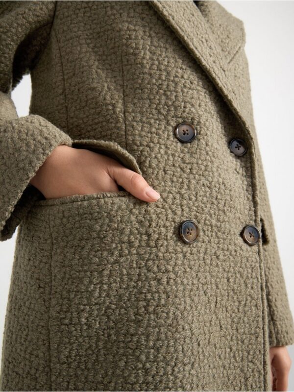 Coat in wool blend - 3001690-9564