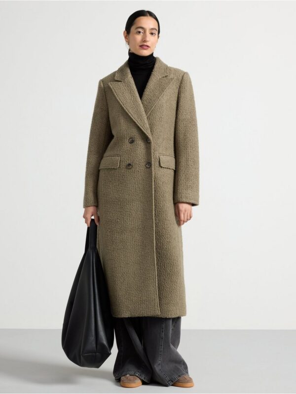 Coat in wool blend - 3001690-9564