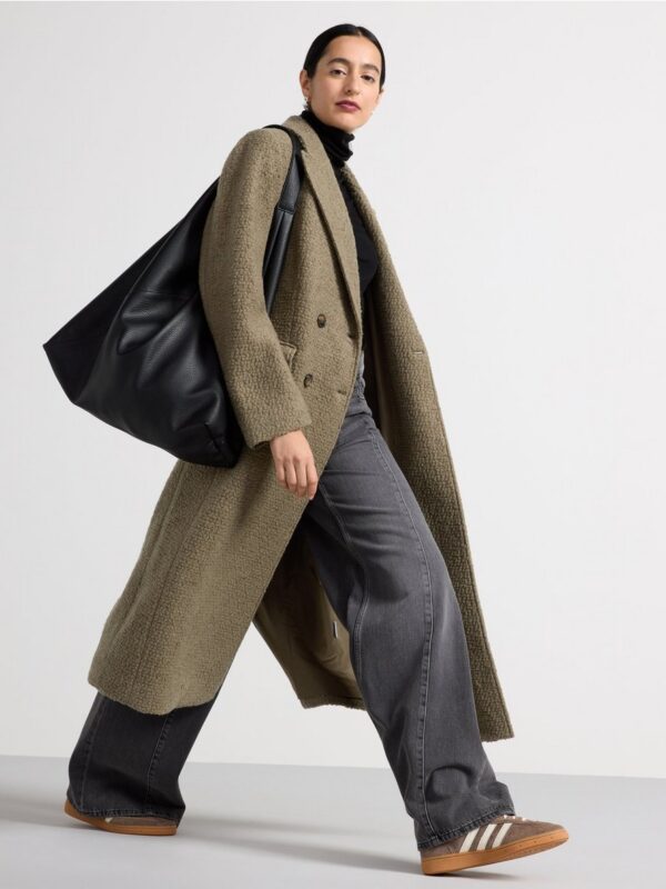 Coat in wool blend - 3001690-9564
