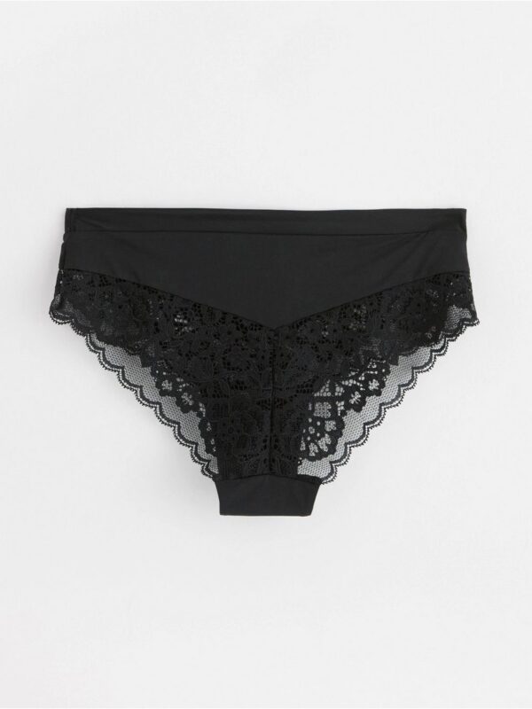 ella m – Brazilian briefs low waist with lace - 3001694-80