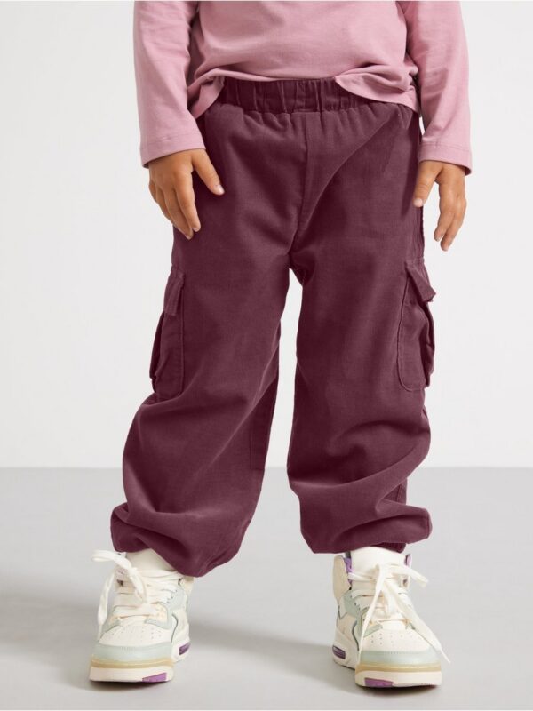 Lined cargo trousers - 3001719-9439