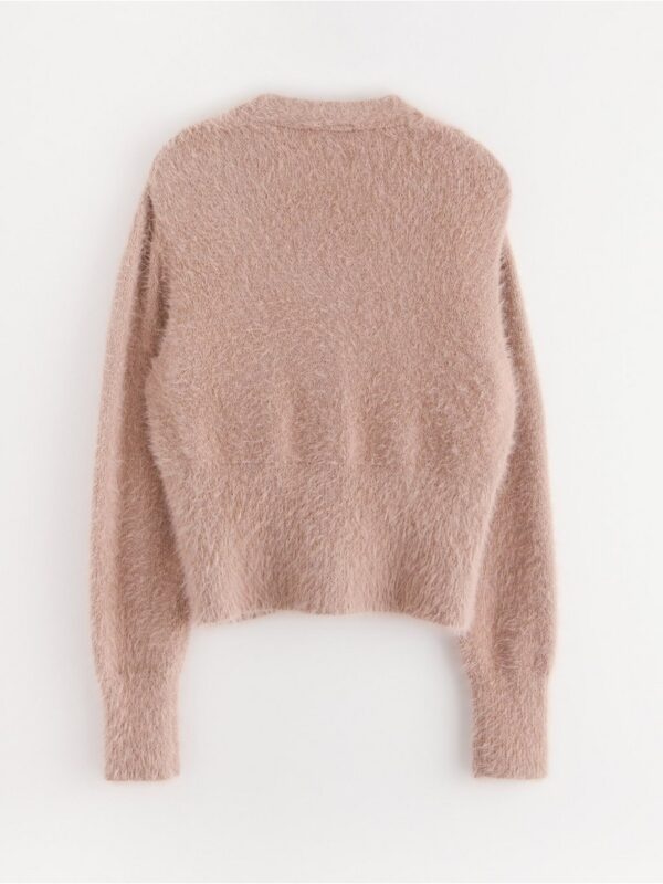 Fuzzy cardigan - 3001895-3236