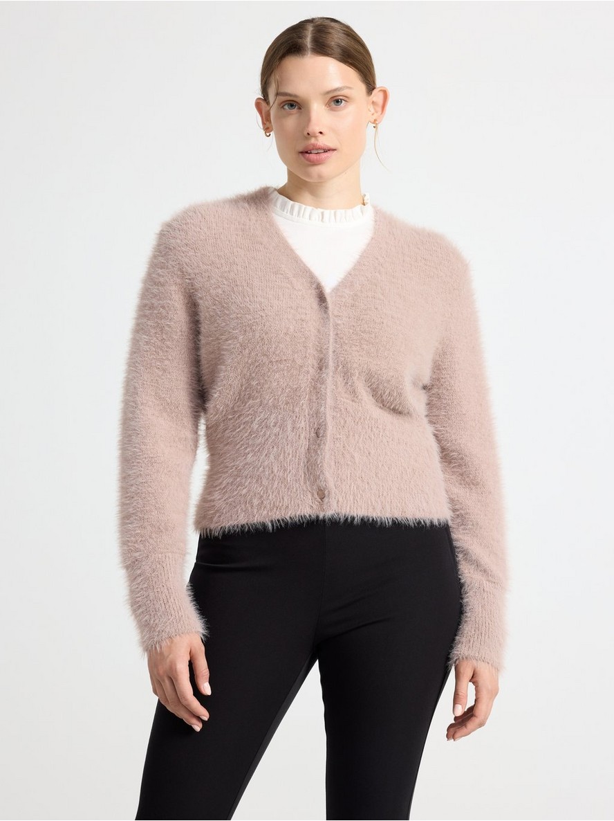 Dzemper – Fuzzy cardigan