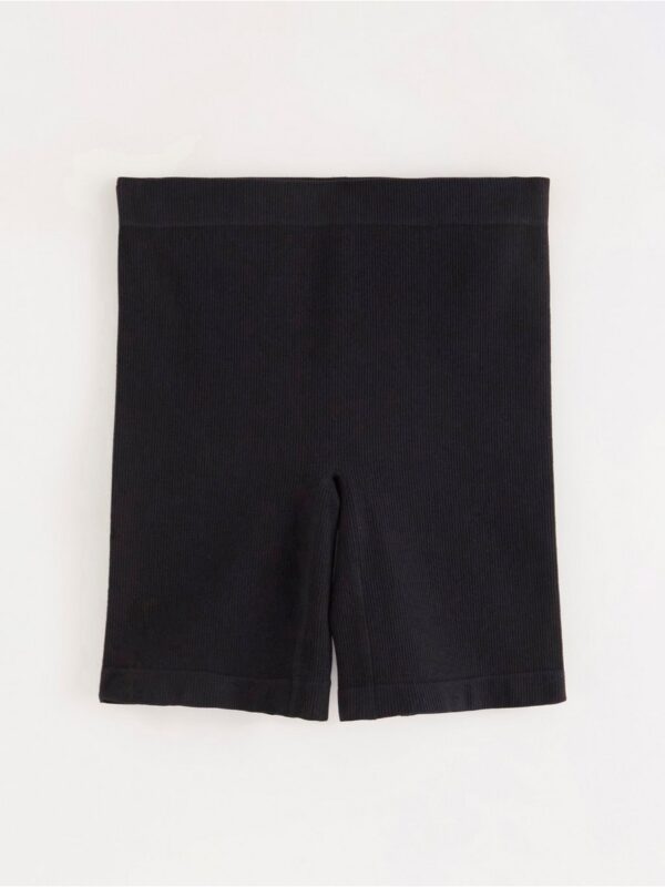 Seamless biker briefs high waist - 3001898-80