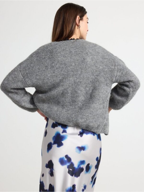 Knitted cardigan - 3002147-9608