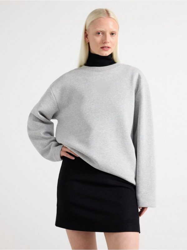Mini skirt in wool blend - 3002357-80