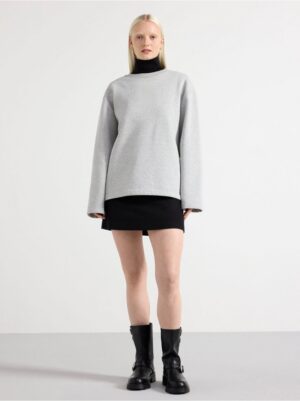 Mini skirt in wool blend - 3002357-80