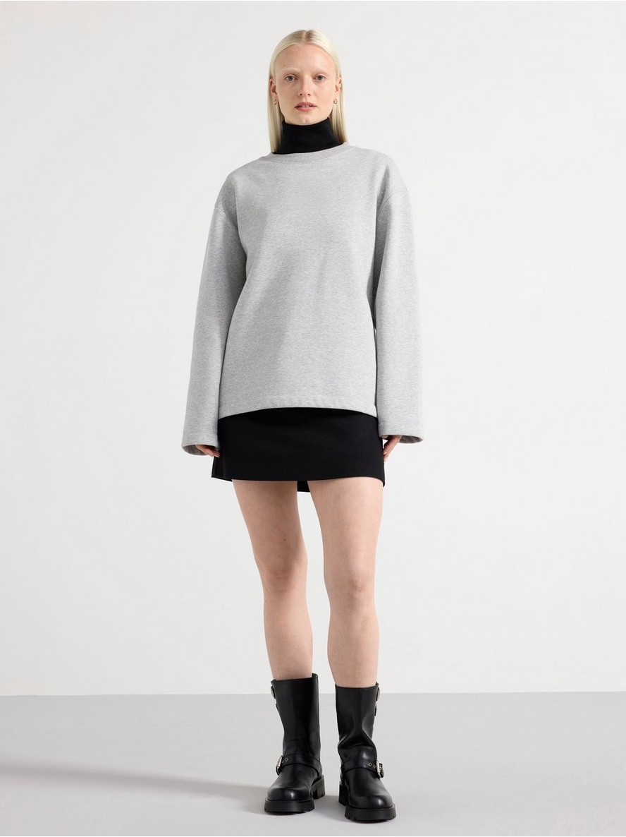Suknja – Mini skirt in wool blend