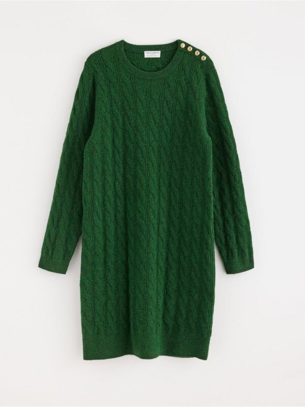 Cable-knit dress - 3002660-9942