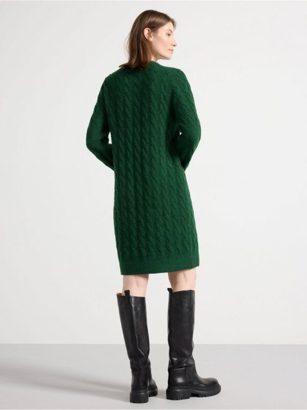 Cable-knit dress - 3002660-9942