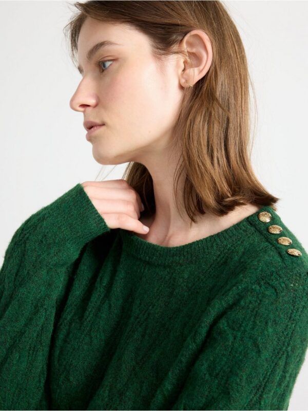 Cable-knit dress - 3002660-9942