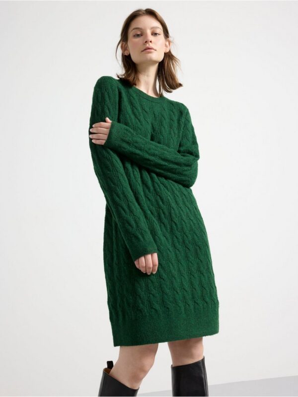 Cable-knit dress - 3002660-9942