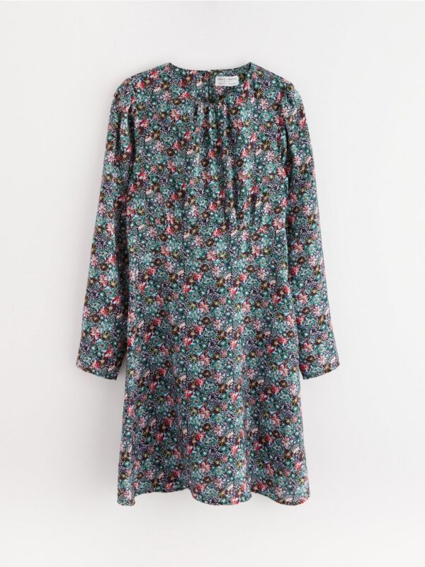 Long-sleeved mini dress - 3002676-9615