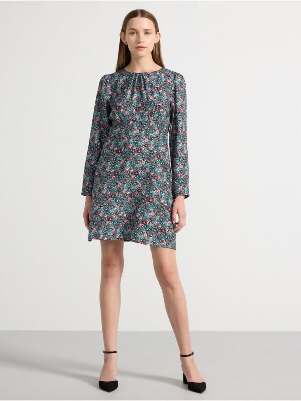 Long-sleeved mini dress - 3002676-9615