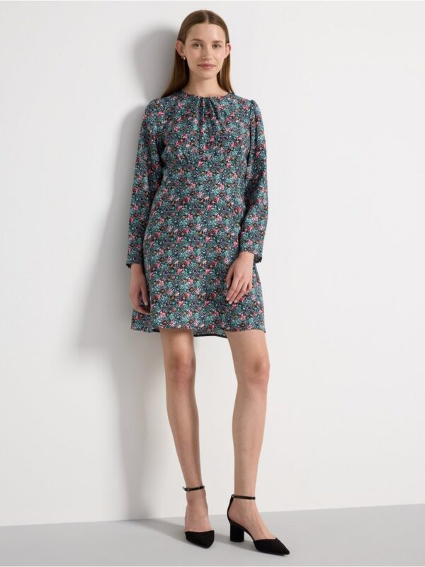 Long-sleeved mini dress - 3002676-9615