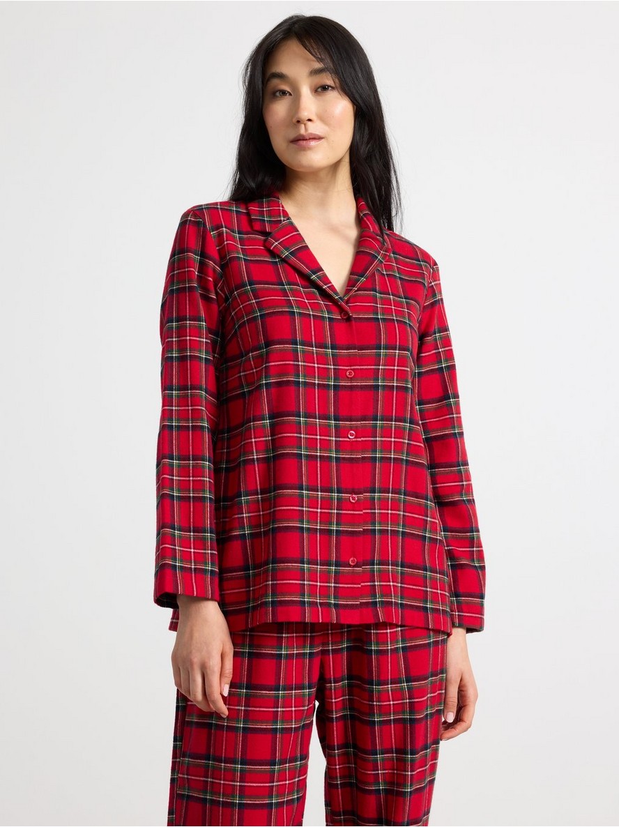 Pidzama gornji deo – Pyjama shirt in flannel