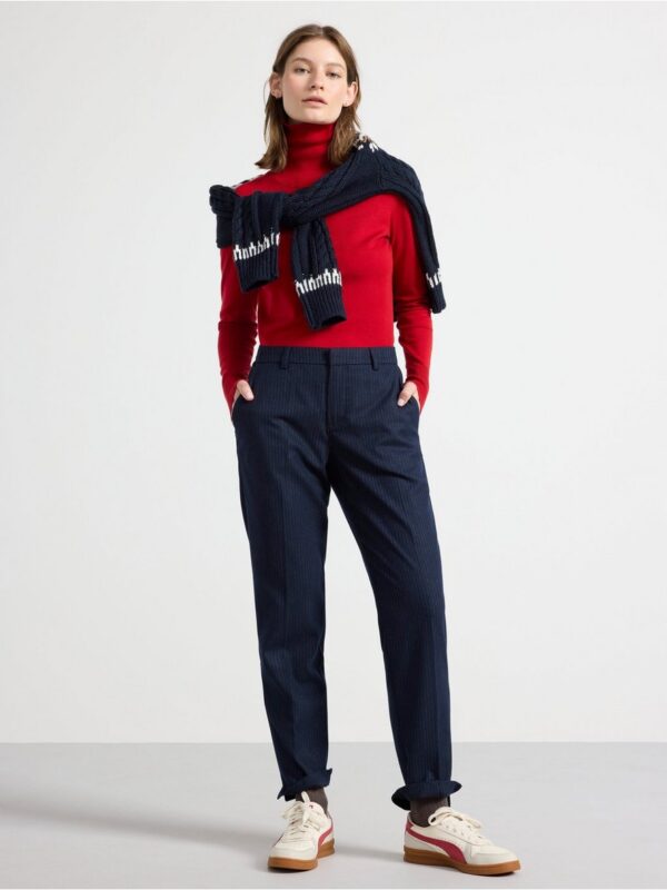 Trousers with regular waist - 3002804-2521