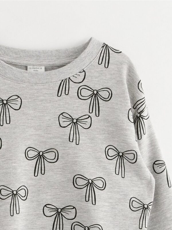 Sweatshirt with brushed inside - 3002870-9802