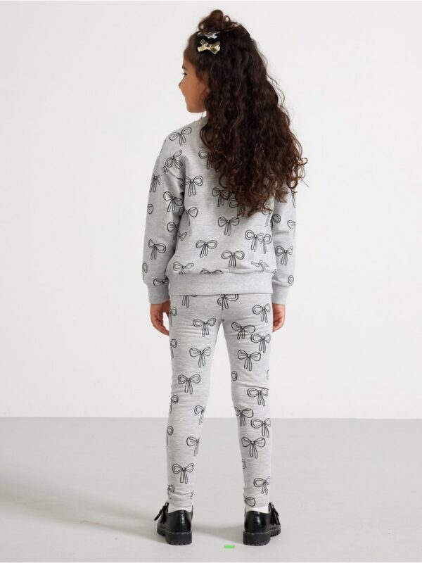 Leggings with brushed inside - 3002871-9802