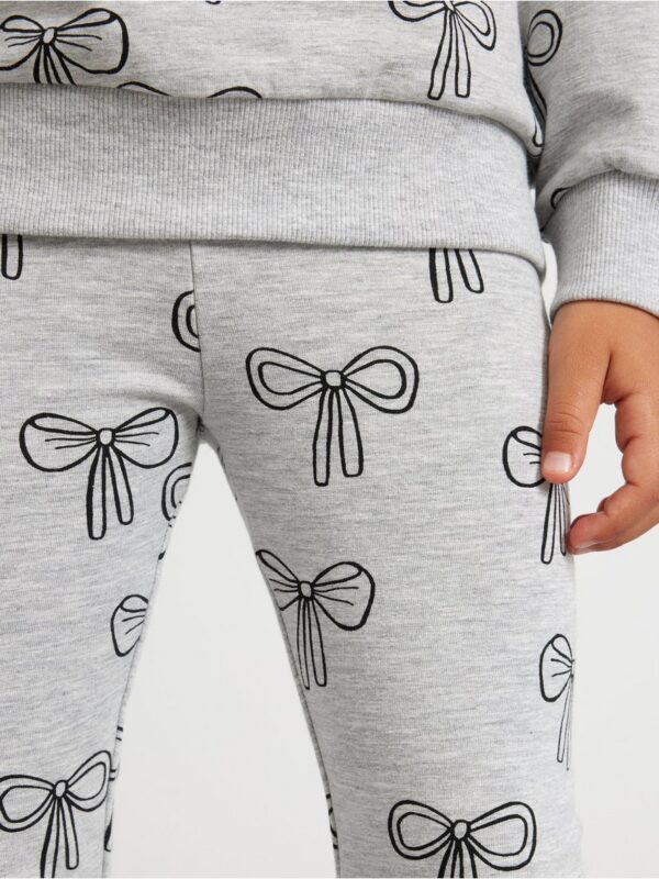 Leggings with brushed inside - 3002871-9802