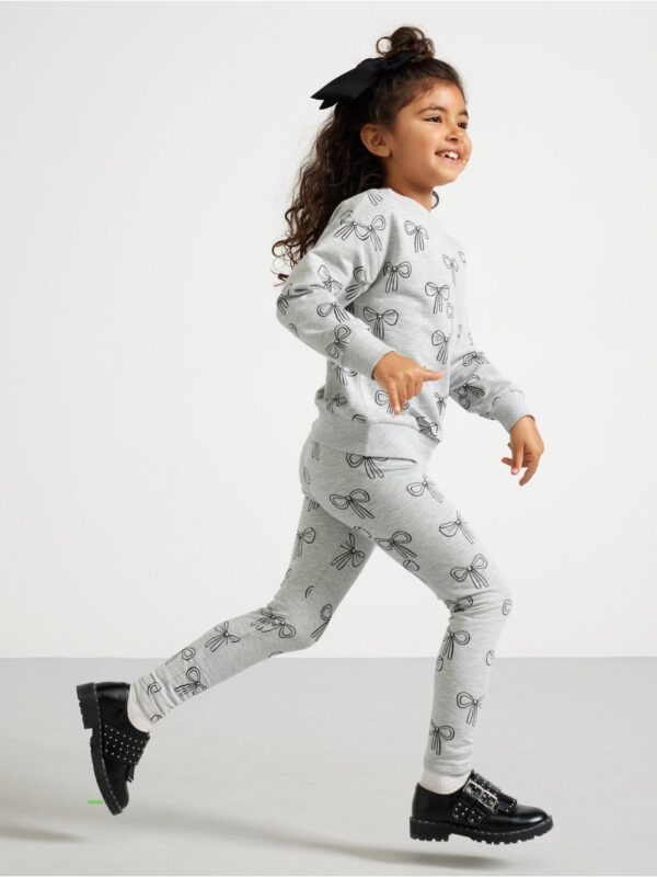 Leggings with brushed inside - 3002871-9802