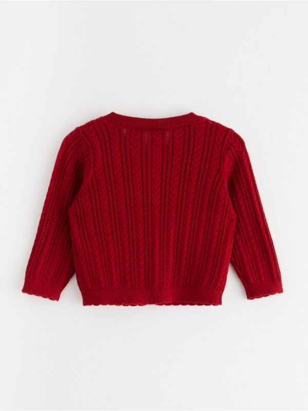 Knitted cardigan - 3003036-9348