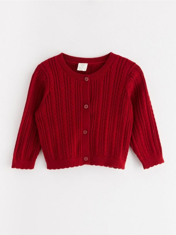 Knitted cardigan - 3003036-9348