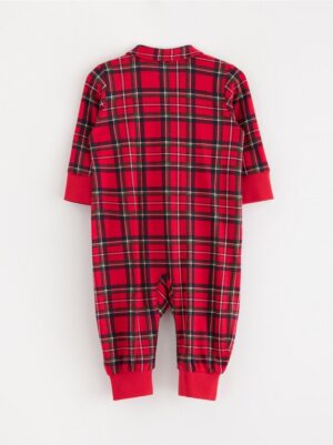 Checked pyjamas with collar - 3003129-7251