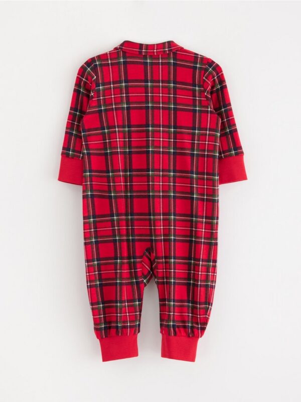 Checked pyjamas with collar - 3003129-7251