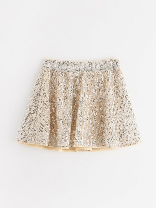 Skirt with sequins - 3003222-10