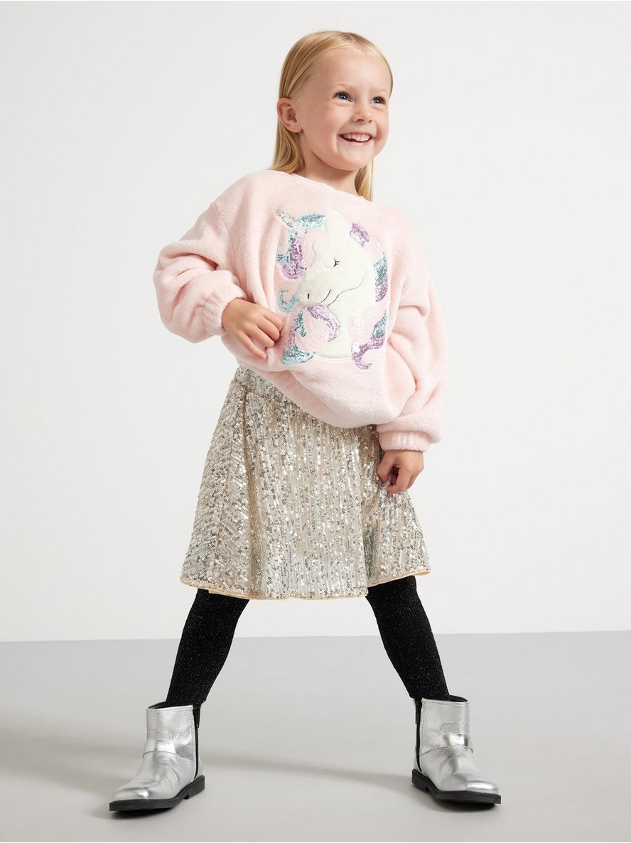 Suknja – Skirt with sequins