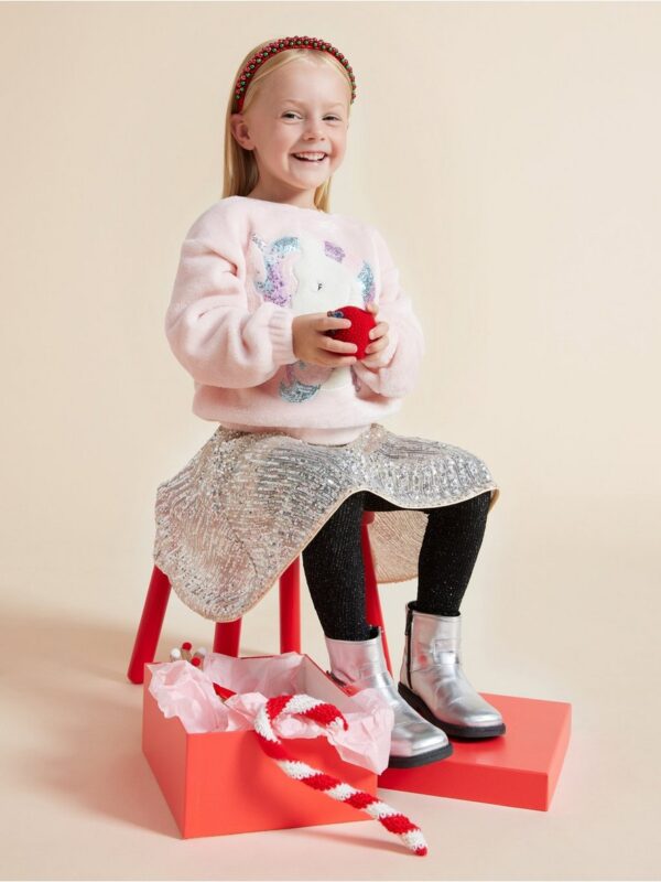 Skirt with sequins - 3003222-10